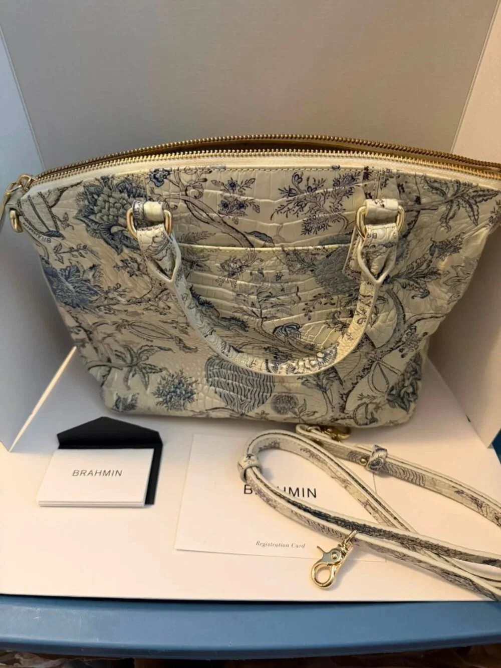 Brahmin Duxbury Satched   Blue Jay Melbourne
